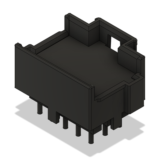 [400300ABK] Connector JPT 12-pin - 3-row - Pressfit Technology - Gen3 - black