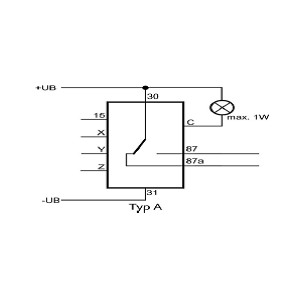 [MFR20000000] Multifunktionsrelais 24V/10A - Wechsler - 40 x 30 x 30mm