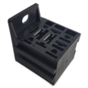 [9.9045.0] Mini Relay Socket with bracket - 5 x 6,3 mm + 4 x 2,8 mm